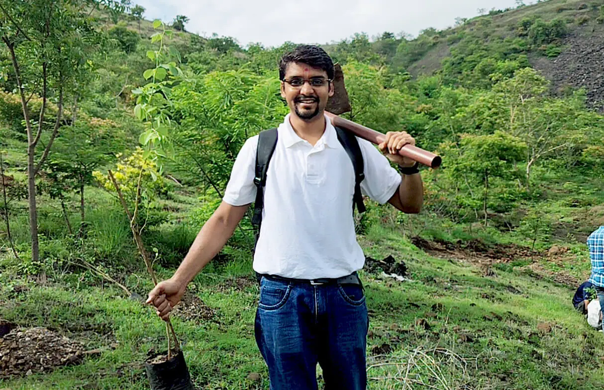 planting a tree in gratitude in pune