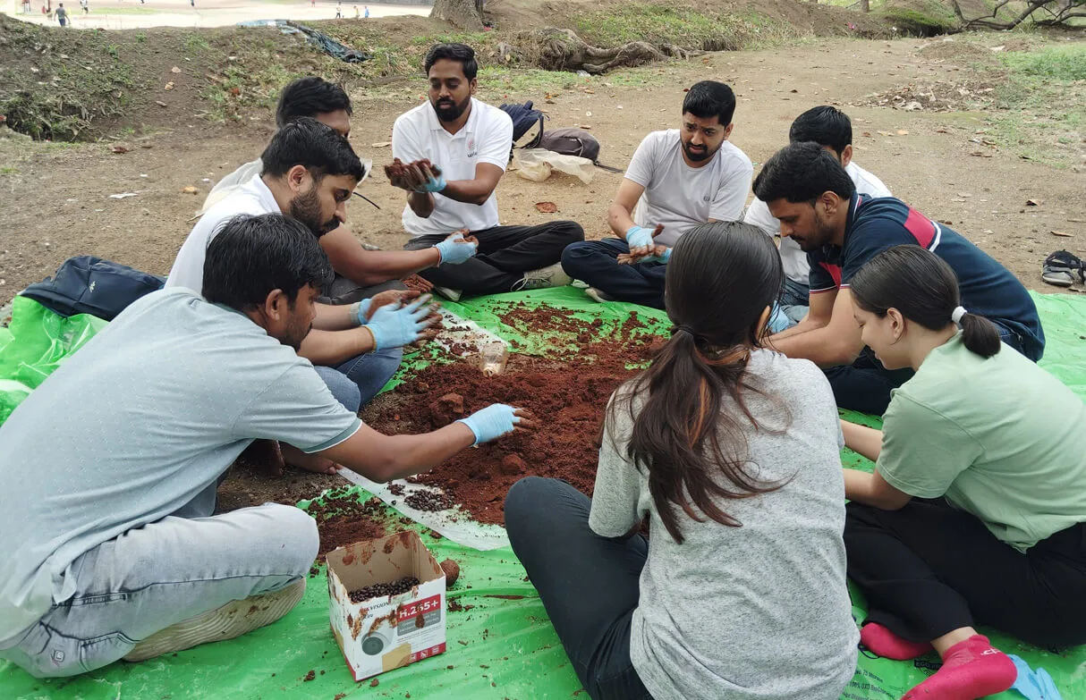 tree plantation on festival in pune