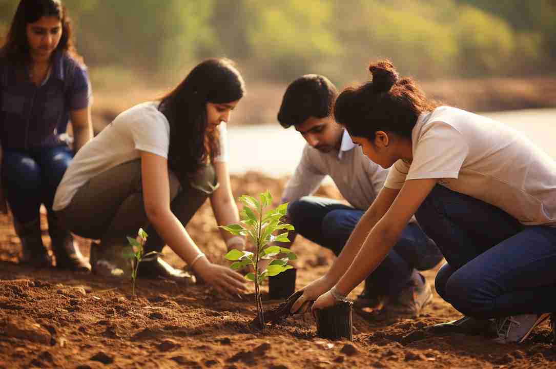 Sign up to become a volunteer for tree planting and sustainability