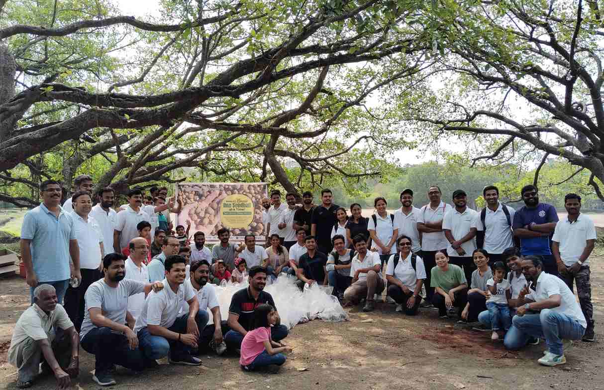 Company Employees Participating in Tree Plantation in Pune