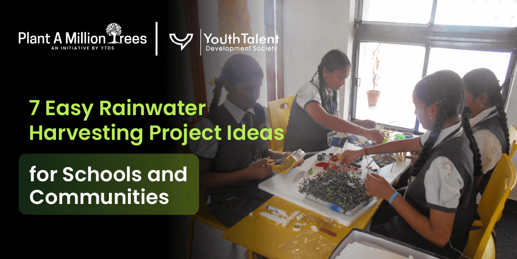 rainwater harvesting project ideas for schools and communities
