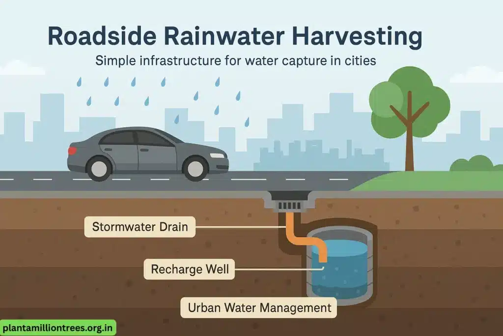 roadside rainwater harvesting