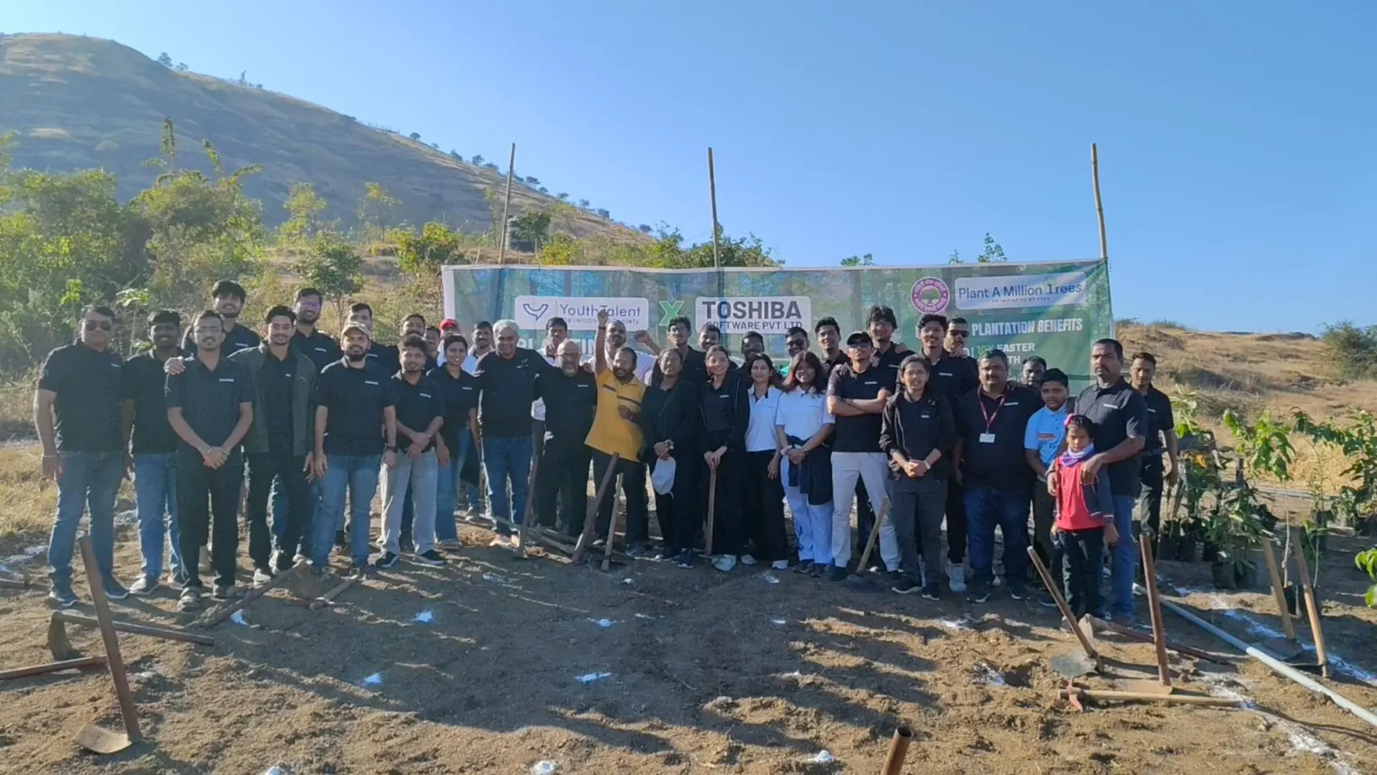 CSR tree plantation drive for companies in India