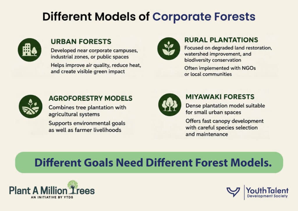 different models of corporate forests